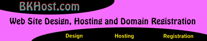 BKHost - Design, Hosting & Domain Registration